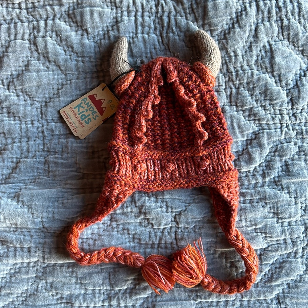 Andes Kids Viking Hat NWT